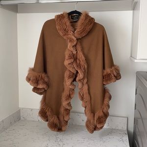 Cashmere shoulder wrap